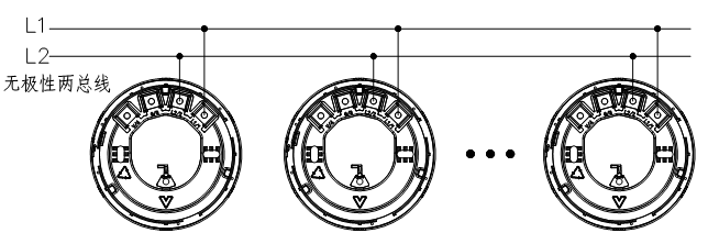 JTY-GD-JBF5100點型光電感煙火災探測器安裝布線