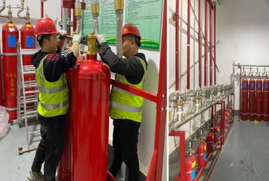 怎么操作七氟丙烷氣體滅火系統實施滅火？